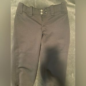youth large mizuno softball pants